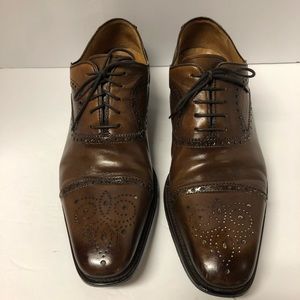 Magnanni mens dress shoes size 12 D